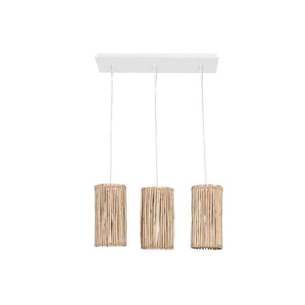 Mennyezeti Lámpa Home ESPRIT Fehér Természetes Eukaliptuszfa 50 W 20 x 20 x
40 cm MOST 94382 HELYETT 59726 Ft-ért!