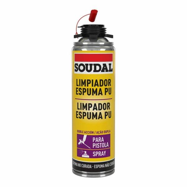 Polyurethane foam cleaner Soudal 500 ml MOST 8361 HELYETT 4696 Ft-ért!
