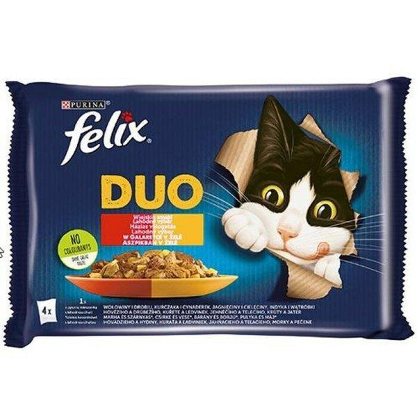 Macska eledel Purina Duo Csirke Borjúhús Bárány Máj madarak 4 x 85 g MOST
3024 HELYETT 1811 Ft-ért!