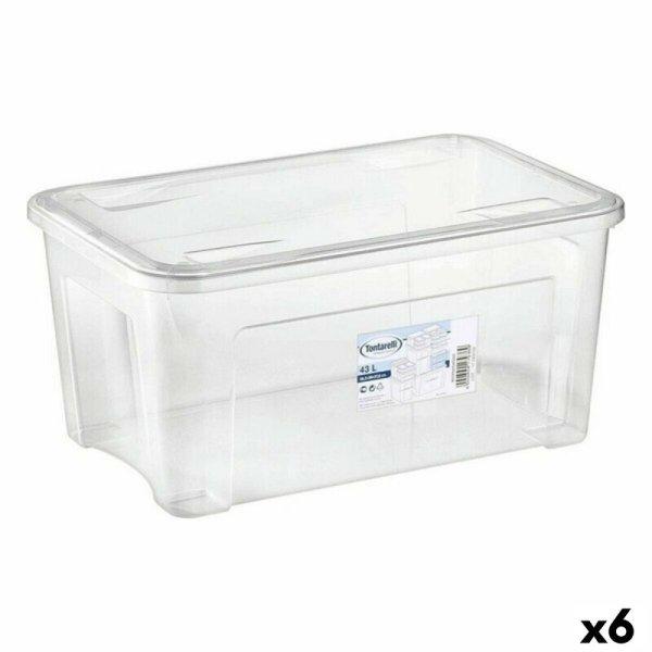 Tárolódoboz fedéllel Combi Tontarelli Combi (59 x 39 x 28 cm) 59 x 39 x 28 cm
(6 egység) MOST 75688 HELYETT 42918 Ft-ért!