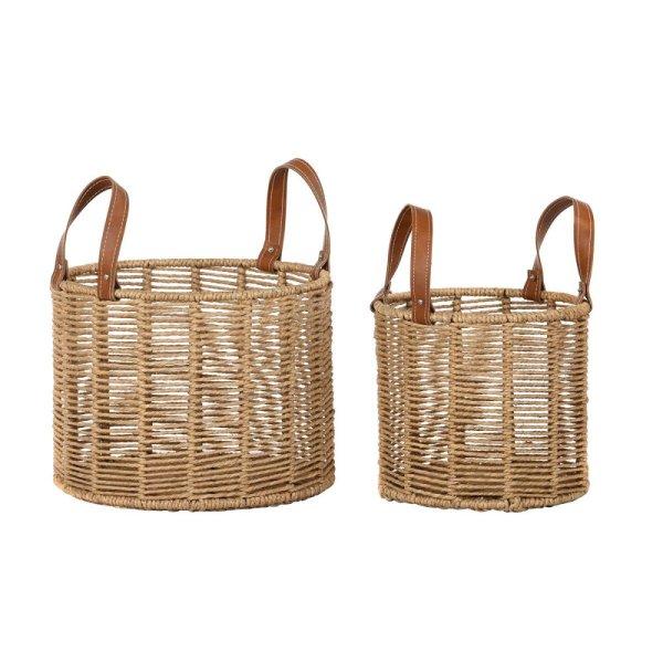 Kosár készlet DKD Home Decor 32 x 32 x 26 cm Fém Kötél 32 x 32 x 39 cm Boho
MOST 64025 HELYETT 40512 Ft-ért!