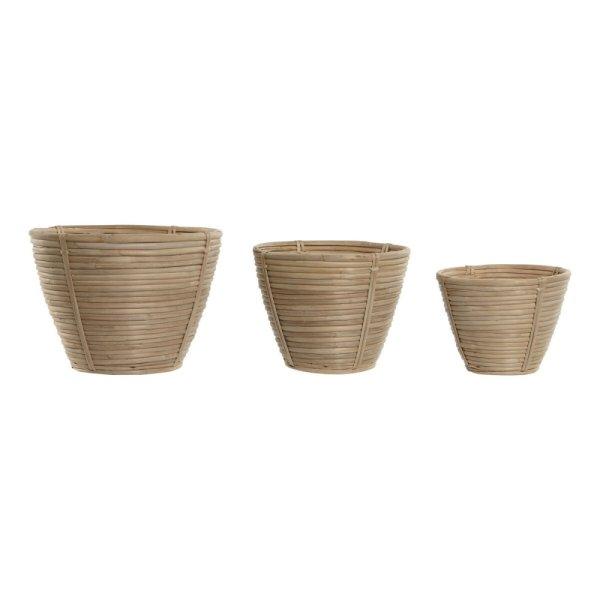 Virágcserepek készlete Home ESPRIT Rattan 25 x 25 x 20 cm MOST 30187 HELYETT
17668 Ft-ért!