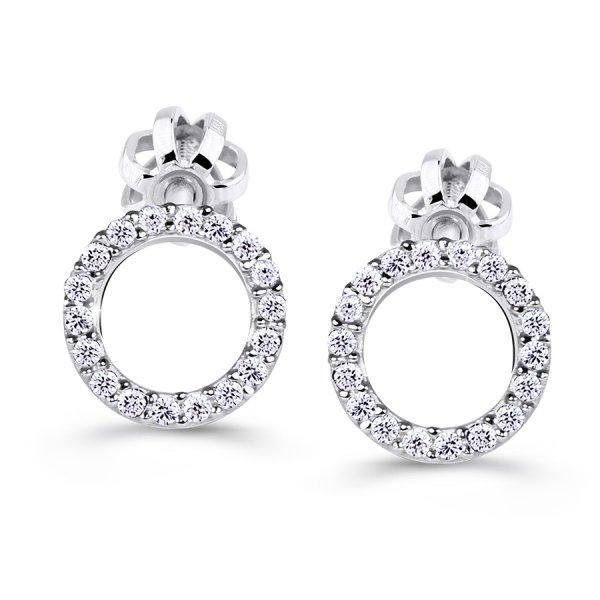 Cutie Diamonds Luxus fehérarany fülbevalók gyémántokkal
DZ60240-30-00-X-2