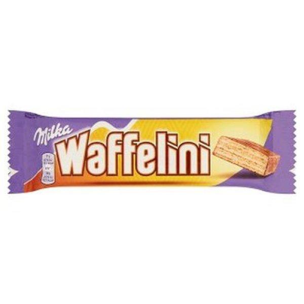 Milka Waffelini 31G (Alpesi tejcsokoládéval mártott tejes ízű krémmel
töltött ostya)