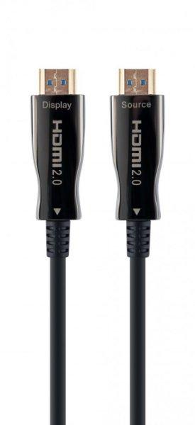 Gembird CCBP-HDMI-AOC-50M-02 Active Optical AOC High speed HDMI cable with
Ethernet AOC Premium Series 50m Black