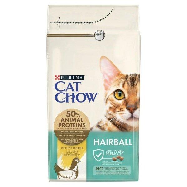 Macska eledel Purina CAT CHOW HAIRBALL CONTROLL Felnőtt Csirke 1,5 Kg MOST 7634
HELYETT 4688 Ft-ért!