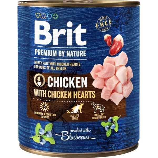 Nedves étel Brit Premium Csirke 800 g MOST 3635 HELYETT 2174 Ft-ért!