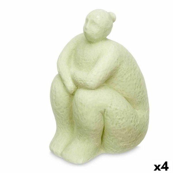 Dekoratív Figura Zöld Dolomite 18 x 30 x 19 cm (4 egység) Hölgy Ülés MOST
42376 HELYETT 28879 Ft-ért!