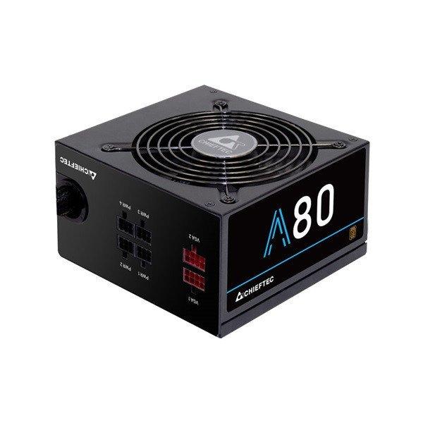 CHIEFTEC Tápegység A80 Moduláris 650W silent ventilátor ATX 80+ BOX