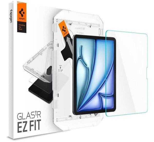 Spigen Apple Glas.tR EZ Fit iPad Air 11" (2024) tempered kijelzővédő
fólia felhelyező kerettel (1db)