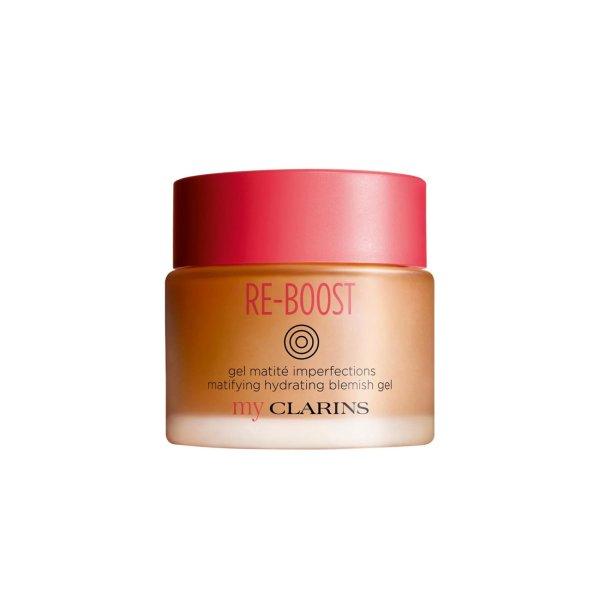 Clarins Mattító hidratáló bőrzselé Re-Boost
(Matifying Hydrating Blemish Gel) 50 ml