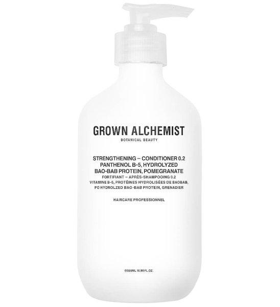 Grown Alchemist Hajerősítő balzsam Panthenol B-5, Hydrolyzed
Baobab Protein, Pomegranate (Strengthening Conditioner) 500 ml