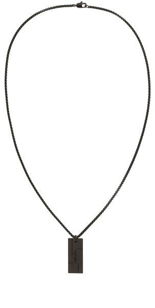 Calvin Klein Modern fekete nyaklánc acélból 35000059