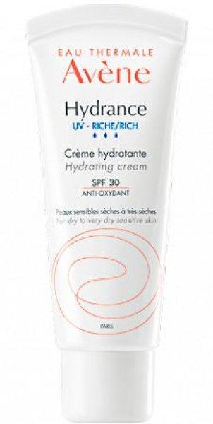 Avène Hidratáló arckrém száraz és nagyon
száraz bőrre SPF 30 Hydrance Rich (Hydrating Cream) 40 ml