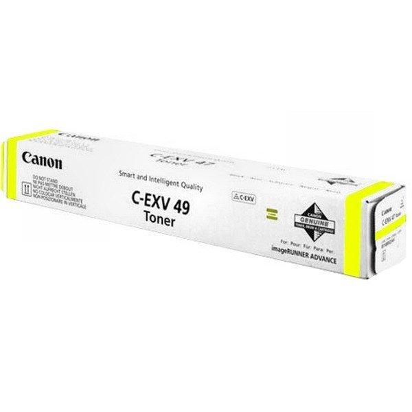 Canon C-EXV49 EREDETI TONER SÁRGA 19.000 oldal kapacitás