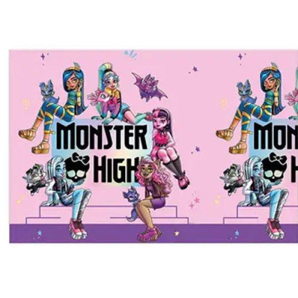 Monster High Friends műanyag asztalterítő 120x180 cm