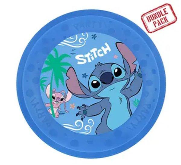 Disney Lilo és Stitch, A csillagkutya Angel micro prémium műanyag
lapostányér 4 db-os szett 21 cm