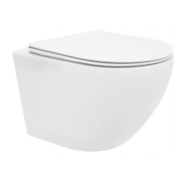 Welland Rimless W2353 fali WC csésze + soft-close slim WC ülőke