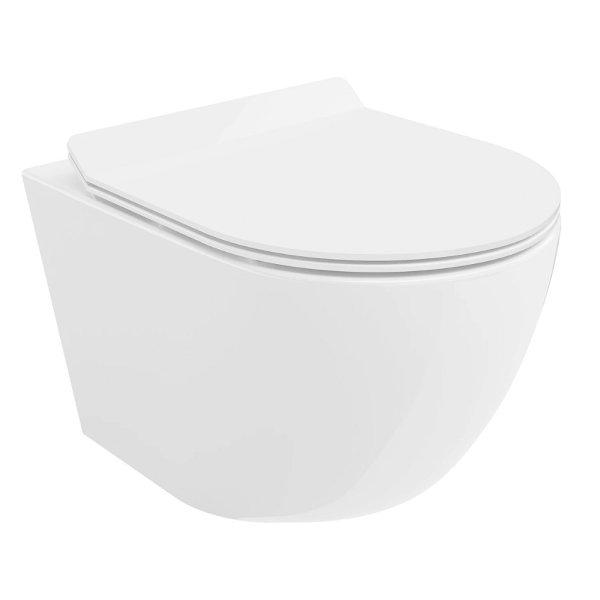 Welland Tornado W2383 fali WC csésze + soft-close slim WC ülőke
