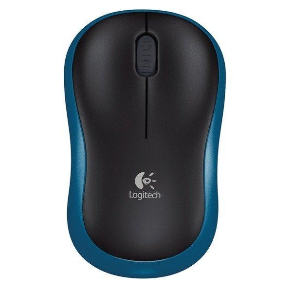 Logitech M185 Vezeték nélküli egér kék