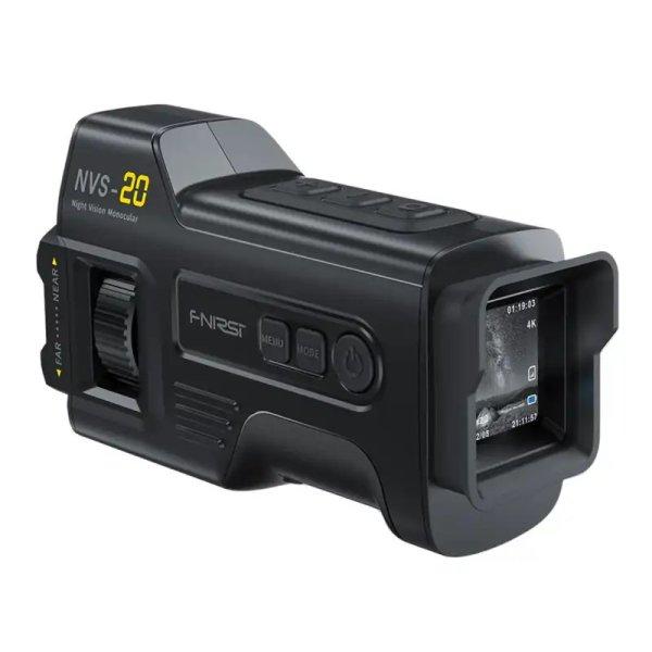 FNIRSI NVS-20 - éjjellátó készülék: nappali és éjszakai használat, 36
MP-es fénykép- és 4K videófelvétel