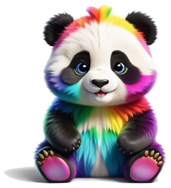 Fa puzzle, kirakó - Panda