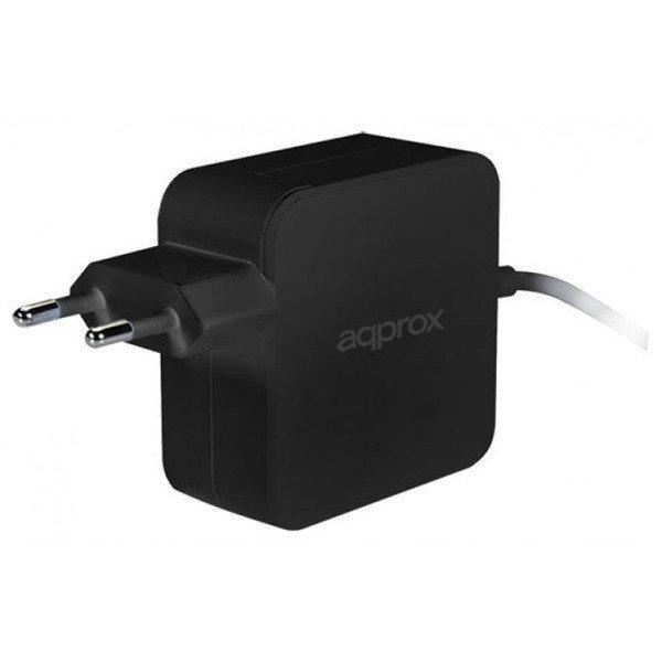 APPROX Telefon töltő - 1db Type-C (USB-C) csatlakozó, 45W, 1.1m kábel,
Fekete