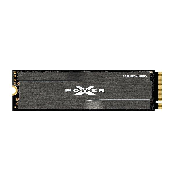 Silicon Power SSD - 1TB XD80 (r:3400MB/s; w:3000 MB/s, NVMe 1.3 támogatás, M.2
PCIe Gen 3x4, hűtőbordás)