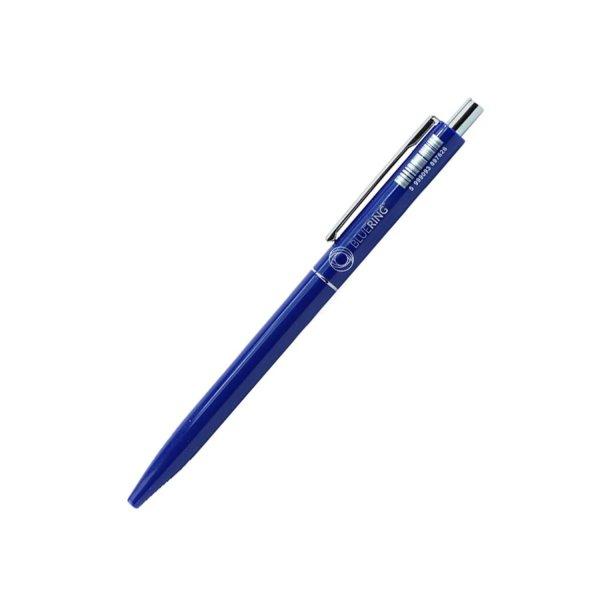 Golyóstoll 0,8mm, nyomógombos műanyag kék test, Bluering® Z3, írásszín
kék