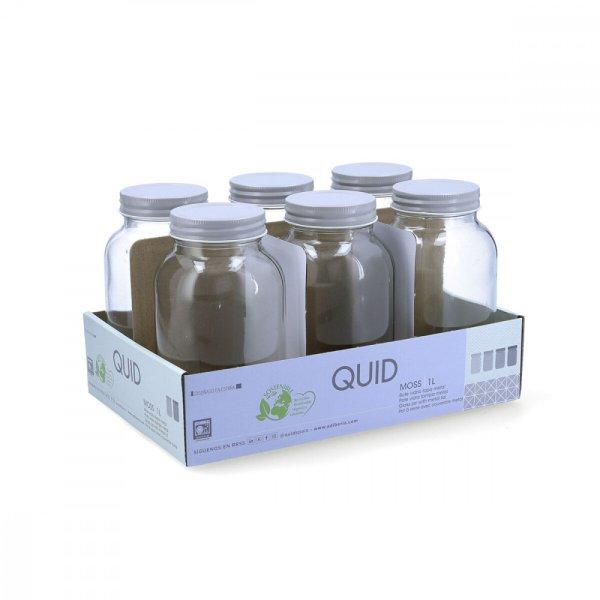 Korsó Quid Moss Szürke Üveg 1 L (Pack 6x) MOST 10983 HELYETT 6573 Ft-ért!