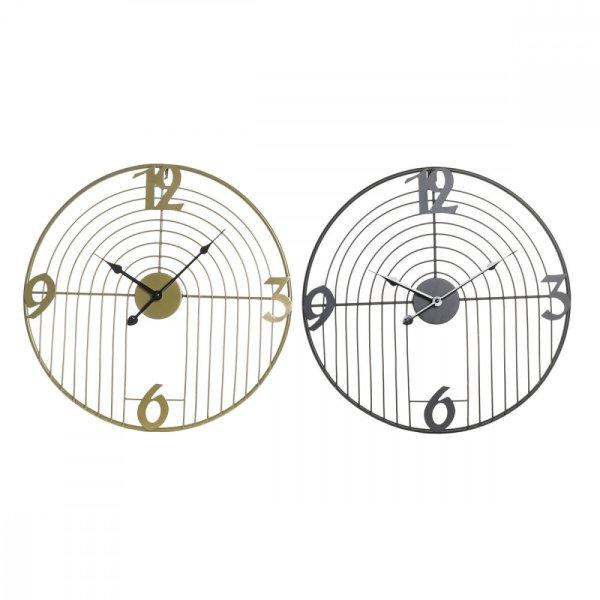 Falióra DKD Home Decor Fekete Aranysàrga Fém modern 45 x 3 x 45 cm (2
egység) MOST 43652 HELYETT 25547 Ft-ért!