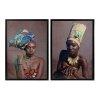 Kp DKD Home Decor African Art 65 x 3,5 x 90 cm Gyarmati Afr