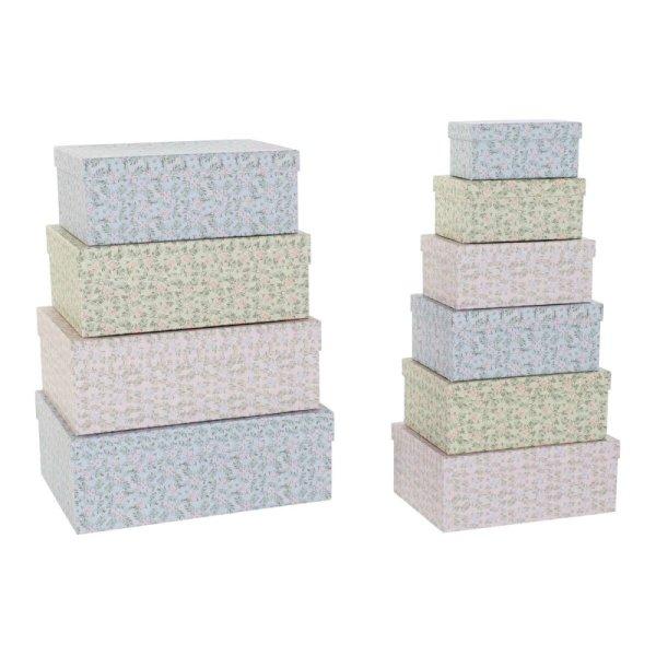 Halmozható Rendszerező Doboz Készlet DKD Home Decor Sárga Kék Rózsaszín
Préselt Papír цветя 43,5 x 33,5 x 15,5 cm (2 egység) (1 MOST 41796
HELYETT 24464 Ft-ért!