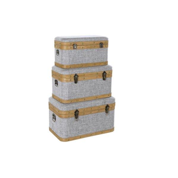 Fiókos Szekrény Szett DKD Home Decor 60 x 36 x 34 cm Természetes Szürke Fa
MOST 144600 HELYETT 92747 Ft-ért!