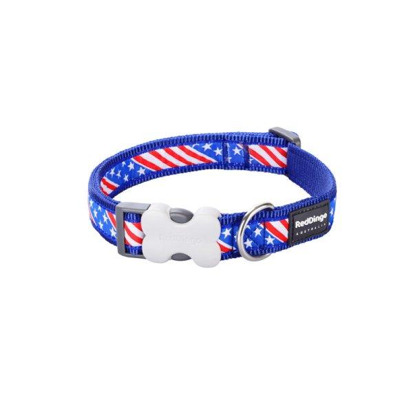Nyakörv Red Dingo STYLE US FLAG 15 mm x 24-36 cm MOST 6056 HELYETT 3398
Ft-ért!