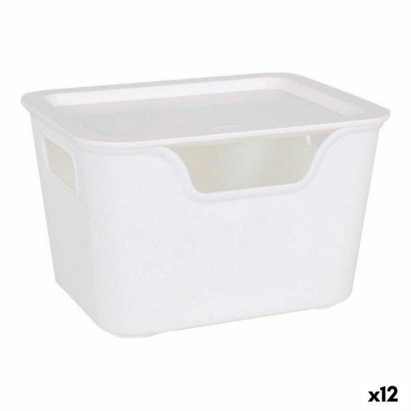 Tárolódoboz fedéllel Bella Antracit 17,9 x 13,9 x 11,2 cm (12 egység) (18 x
14 x 11 cm) MOST 18841 HELYETT 11409 Ft-ért!