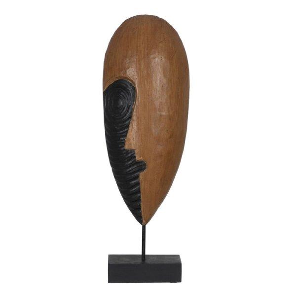 Dekoratív Figura Barna Maszk 18 x 11 x 54 cm MOST 33954 HELYETT 21331 Ft-ért!