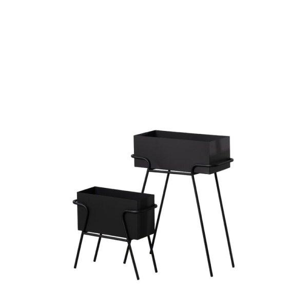 Virágcserepek készlete Fekete Vas 58 x 25 x 76 cm (2 egység) MOST 77266
HELYETT 47424 Ft-ért!
