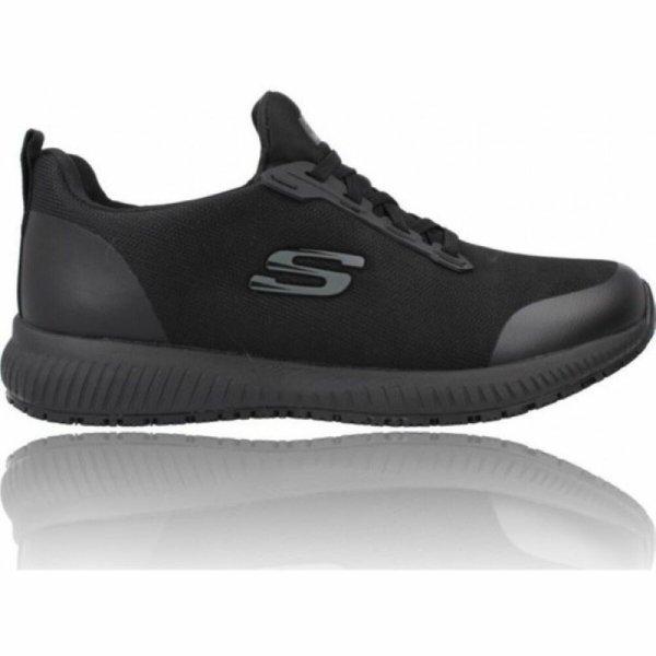 Női cipők Skechers SQUAD 77222EC BKRG Fekete MOST 49500 HELYETT 29350 Ft-ért!