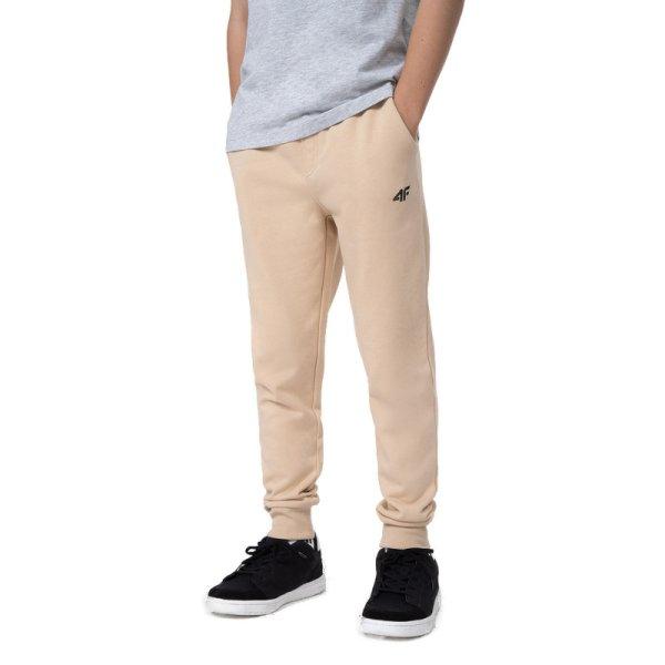 4F JUNIOR-TROUSERS CAS  M131-83S-BEIGE Bézs 164