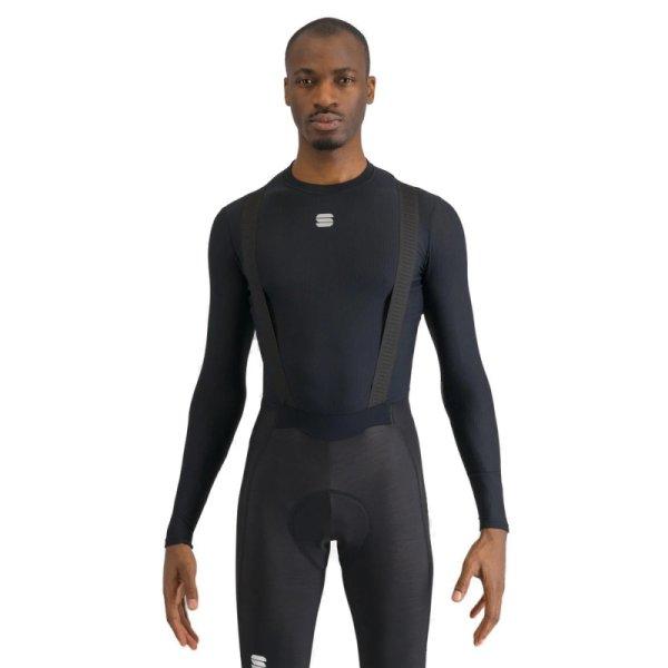 SPORTFUL-Bodyfit pro baselayer long sleeves, black Fekete M