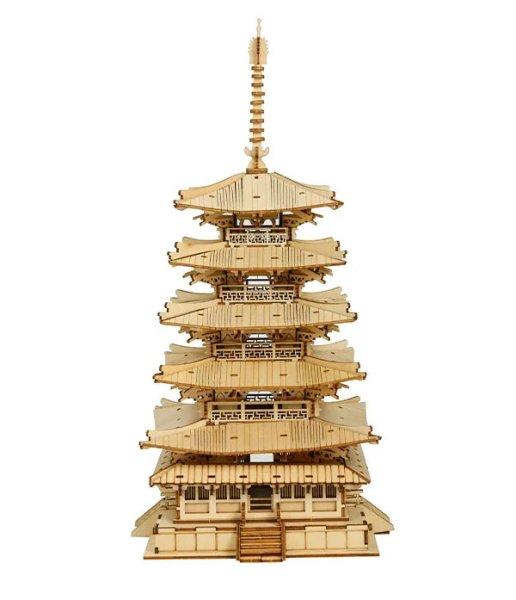 3D modell - 5 emeletes pagoda
