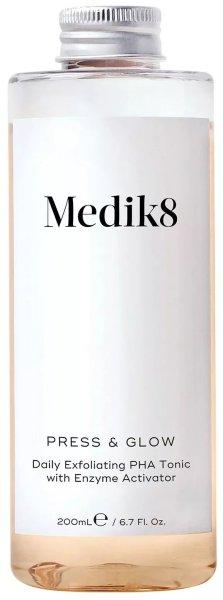 Medik8 Csere utántöltő a hámlasztó PHA tonikhoz Press
& Glow (Daily Exfoliating PHA Tonic Refill) 200 ml