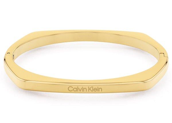 Calvin Klein Aranyozott merev acél karkötő Bold Metals 35000556
6,8 cm