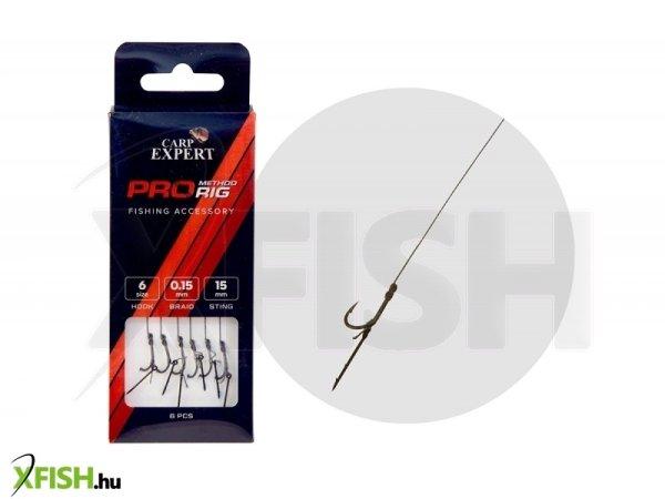 Carp Expert Pro Method Feeder Hair Rig Előkötött Horog 10-es Tüskével 10mm
6db/csomag