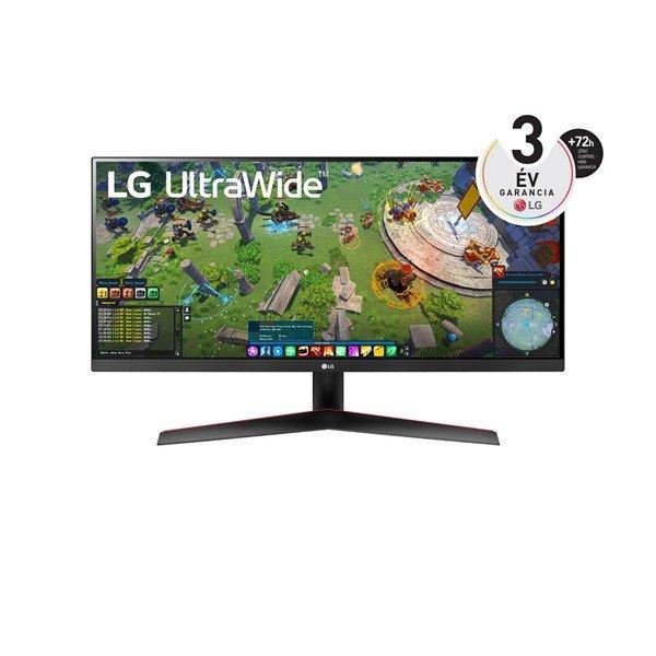 LG IPS monitor 29" 29WP60G, 2560x1080, 21:9, 250cd/m2, 1ms,
HDMI/DisplayPort/USB-C