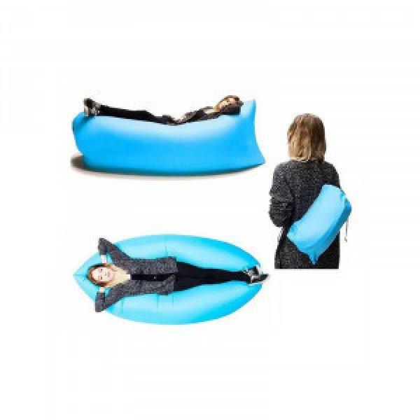 Lazy Bag -világoskék- Felfújható matrac