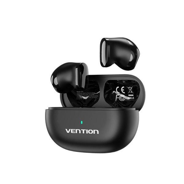 Vention T12 (Tiny,TWS, fekete), fülhallgató