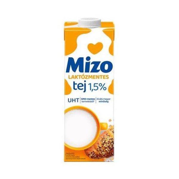 Tartós tej, dobozos, laktózmentes, 1 l, MIZO