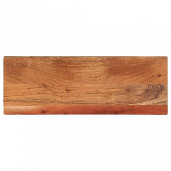 Tömör akácfa téglalap alakú asztallap 70x20x2,5 cm